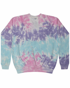 Tie-Dye H8150 Adult 8.5 oz., 80/20 Crewneck Fleece