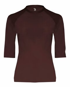 Badger Sport 4627 Pro Compression 1/2 Sleeve Crew