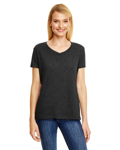 Hanes 42VT Ladies' Perfect-T Triblend V-Neck T-shirt