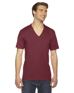 American Apparel 2456 Fine Jersey S/S V Neck