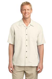 Port Authority S536 Patterned Easy Care Camp Shirt