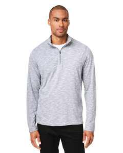 North End NE415 Men's Eclipse Jacquard Quarter-Zip