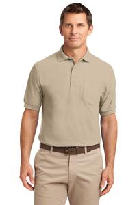 Port Authority K500P Silk Touch™ Polo with Pocket