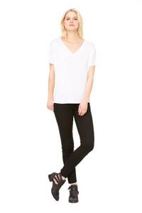 Bella + Canvas 8815 Women’s Slouchy V-Neck Tee thumbnail