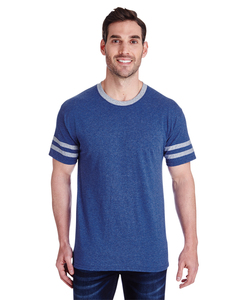 Jerzees 602MR Adult 4.5 oz. TRI-BLEND Varsity Ringer T-Shirt