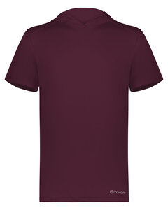 Holloway 222142 Adult Short Sleeve Hoodie Powered by Coolcore