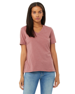 Bella + Canvas 6405 Ladies' Relaxed Jersey V-Neck T-Shirt