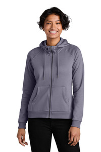 Allmade AL5003 Women's Organic CVC Fleece Full-Zip Hoodie