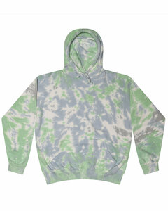 Tie-Dye CD877 Adult Tie-Dyed Pullover Hooded Sweatshirt