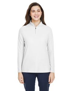 CORE365 CE405W Ladies' Fusion ChromaSoft™ Pique Quarter-Zip