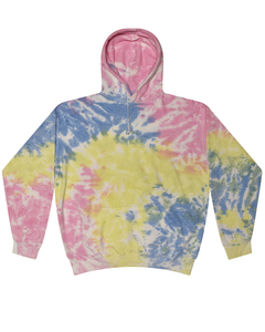 Tie-Dye CD877 Adult Tie-Dyed Pullover Hooded Sweatshirt