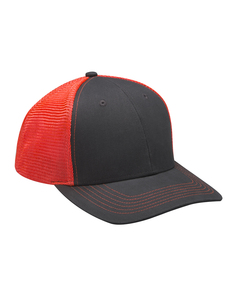 Adams PR102 Brushed Cotton/Soft Mesh Trucker Style Cap