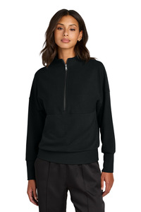 Mercer+Mettle MM3041 Women's Linear Texture 1/4-Zip