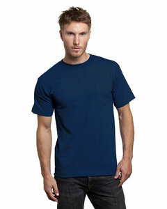 Bayside BA5070 Adult Short-Sleeve T-Shirt with Pocket