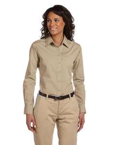 Harriton M510W Women's Essential Poplin