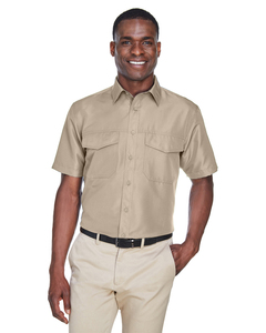 Harriton M580 Men's Key West Short-Sleeve Performance Staff Shirt
