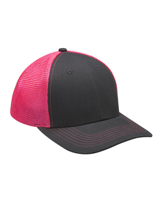 Adams PR102 Brushed Cotton/Soft Mesh Trucker Style Cap
