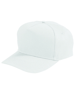 Augusta Sportswear 6207 Youth Five-Panel Cotton Twill Cap