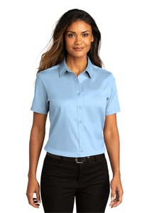 Port Authority LW809 Ladies Short Sleeve SuperPro ™ React ™ Twill Shirt