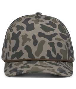 Pacific Headwear P685 DUCK CAMO 5-PANEL TRUCKER CAP
