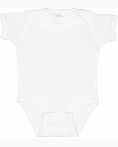 Rabbit Skins 4400 Infant Baby Rib Bodysuit