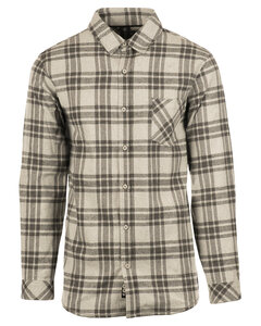 Burnside B8212 Woven Plaid Flannel With Biased Pocket