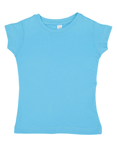 Rabbit Skins 3316 Toddler Girls' Fine Jersey T-Shirt