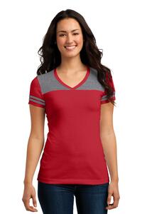 District DT264 Juniors Varsity V-Neck Tee