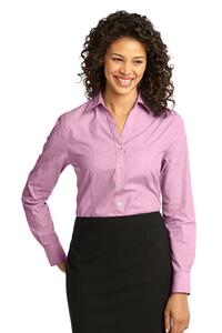 Port Authority L640 Ladies Crosshatch Easy Care Shirt