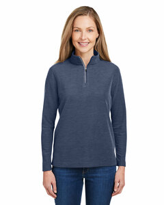 CORE365 CE405W Ladies' Fusion ChromaSoft™ Pique Quarter-Zip