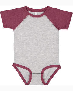 Rabbit Skins RS4430 Infant Baseball Bodysuit