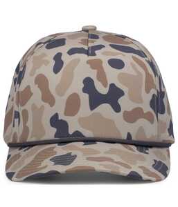 Pacific Headwear P685 DUCK CAMO 5-PANEL TRUCKER CAP