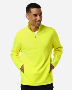 tt77♦︎ Men's Team 365 Neon Quarter-Zip 100% Polyester Apparel | ShirtSpace
