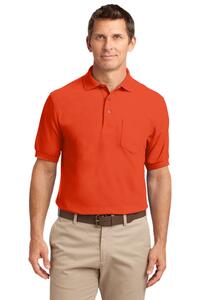 Port Authority K500P Silk Touch™ Polo with Pocket