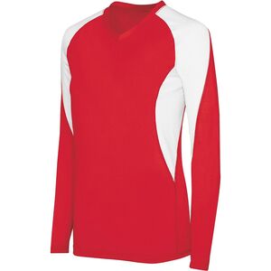 HighFive 342182 Ladies Long Sleeve Court Jersey