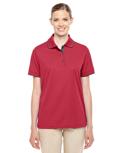 CORE365 78222 Ladies' Motive Performance Piqué Polo with Tipped Collar