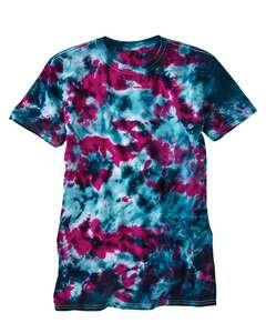 Dyenomite 640LM LaMer Over-Dyed Crinkle Tie Dye T-Shirt