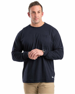 Berne BSM39 Unisex Performance Long-Sleeve Pocket T-Shirt
