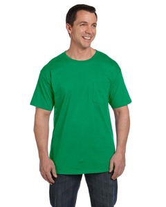 Hanes 5190P Beefy-T ® - 100% Cotton T-Shirt with Pocket