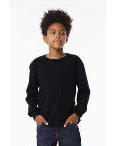 Bella + Canvas 3511Y Youth 6 oz Heavyweight Long Sleeve T-Shirt