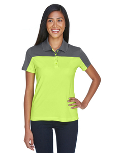 CORE365 CE101W Ladies' Balance Colorblock Performance Piqué Polo