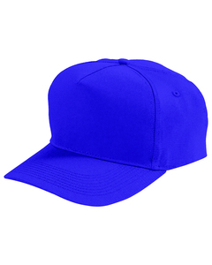 Augusta Sportswear 6207 Youth Five-Panel Cotton Twill Cap