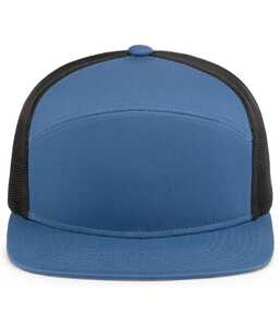 Pacific Headwear PHP787 6-Panel Arch Trucker Snapback Cap