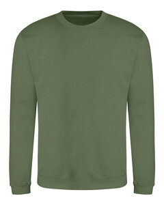 Just Hoods By AWDis JHA030 Adult Midweight College Crewneck Sweatshirt