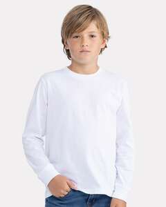 Next Level 3311NL Youth Cotton Long Sleeve T-Shirt