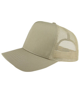 Mega Cap MC6807 Poly Cotton Twill Trucker Cap