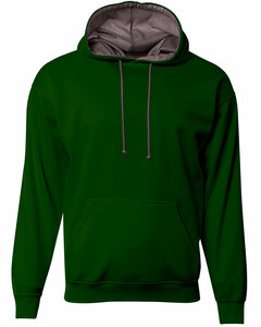 A4 N4279 Men's Sprint Tech Fleece Hooded Sweatshirt