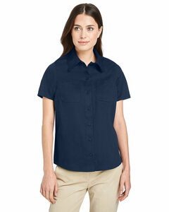 Harriton M585W Ladies' Advantage IL Short-Sleeve Work Shirt
