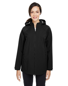North End NE718W Women's City Hybrid Soft Shell Hooded Jacket