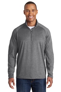 Sport-Tek TST850 Tall Sport-Wick ® Stretch 1/2-Zip Pullover